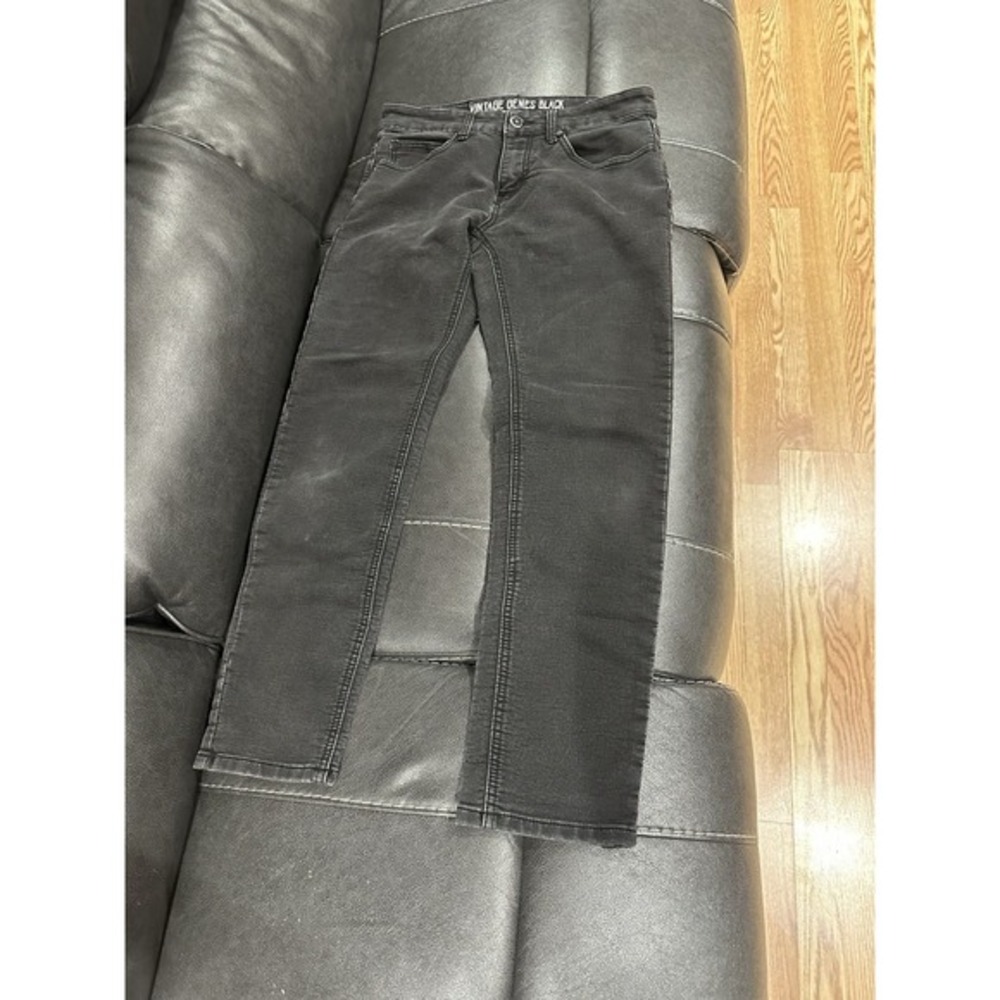 Vintage Genes Black Men's‎ Slim Fit Jeans W30 L30 preowned